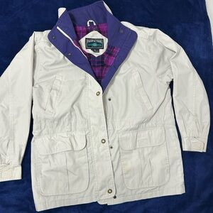 Pacific Trail Y2K Purple and Cream Jacket